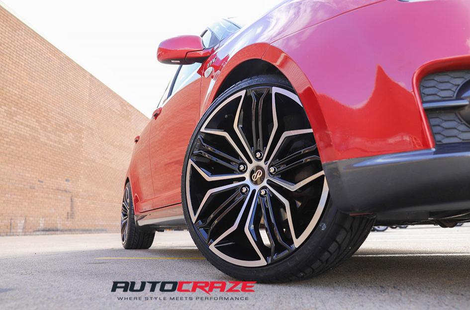 SUZUKI SWIFT KATANA GLOSS BLACK MACHINED FACE
